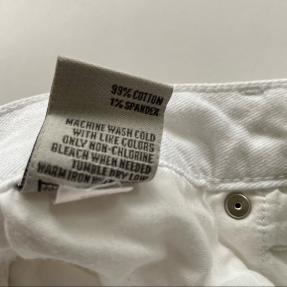 American Rag Destroyed White Shorts - Picture 7 of 7
